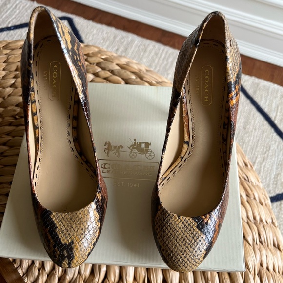 Coach Python Pumps - Picture 2 of 3